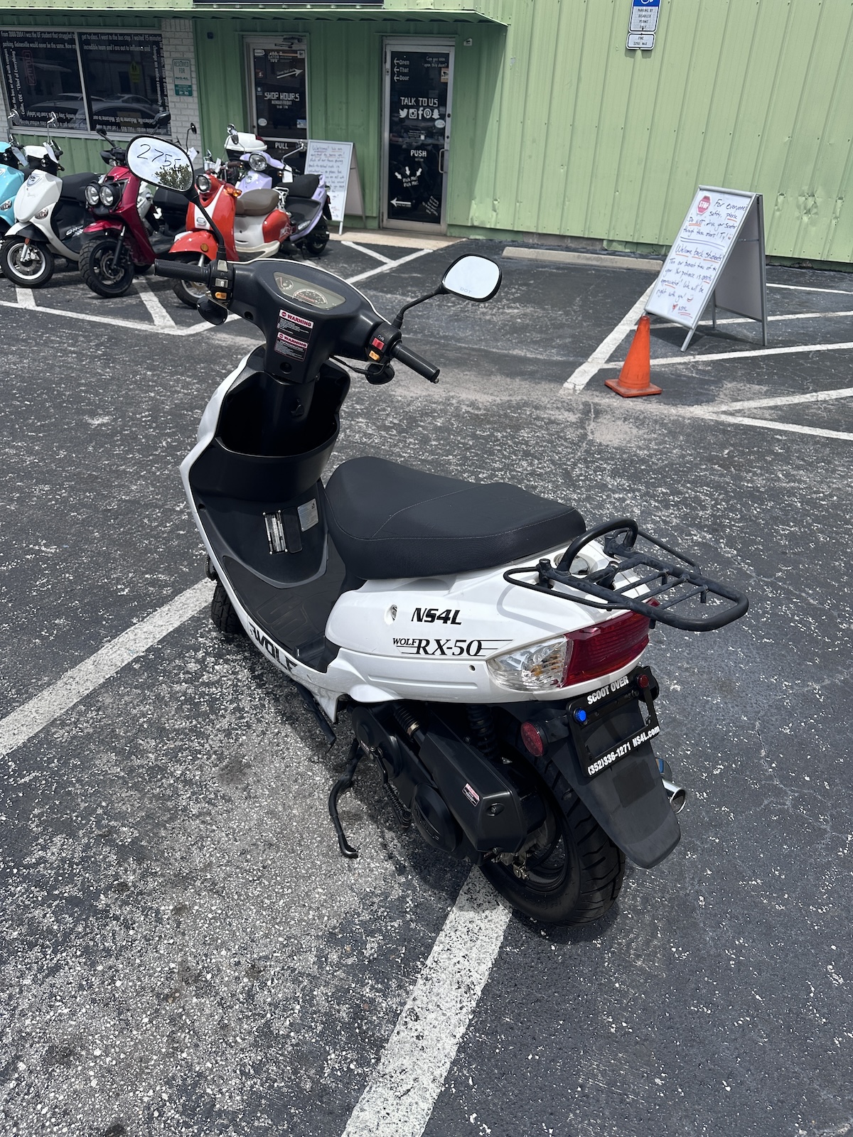 2023 White Wolf RX50 Scooter (Ref# 2755) - Image 7